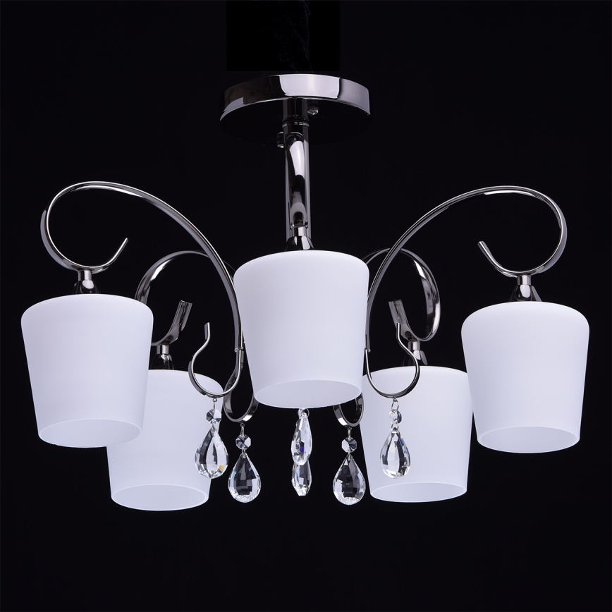 MW-LIGHT - Suspension avec tige PORTO 5xE27/60W/230V