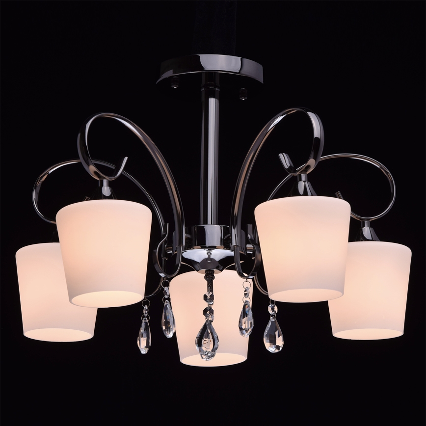 MW-LIGHT - Suspension avec tige PORTO 5xE27/60W/230V