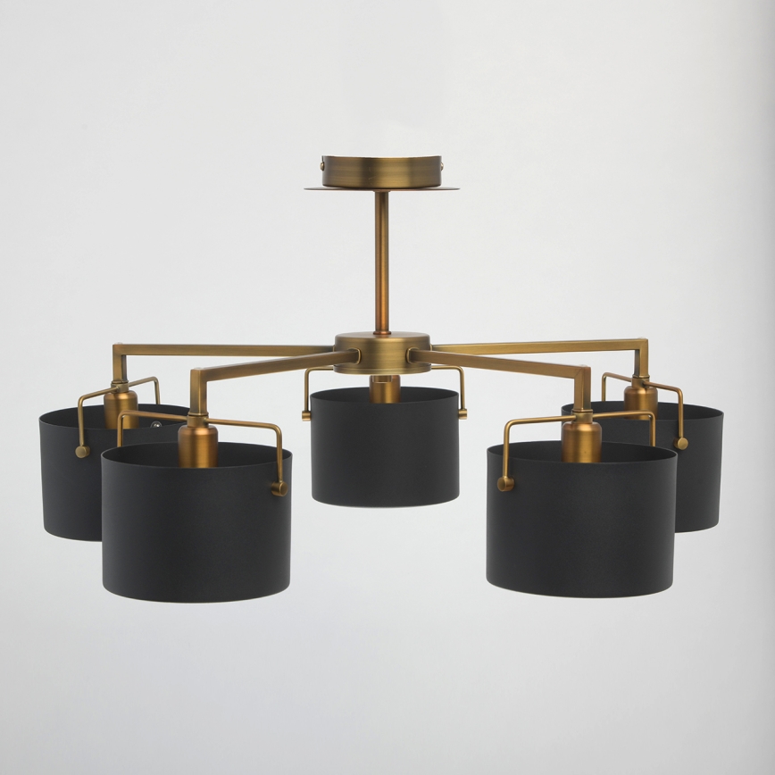 MW-LIGHT - Suspension avec tige TOWN 5xE14/40W/230V