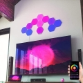 Nanoleaf - LOT 15x Panneau RGB à intensité variable LED/2W/230V 1200-6500K Wi-Fi