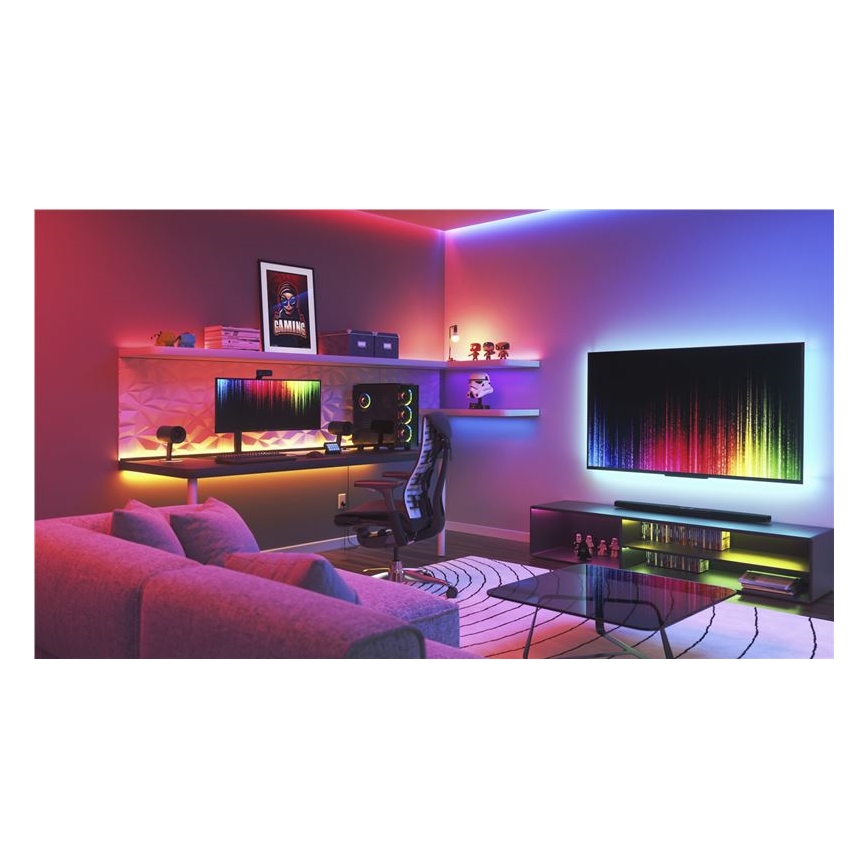 Ruban RGBW à intensité variable LED ESSENTIALS 2700-6500K Wi-Fi 5m