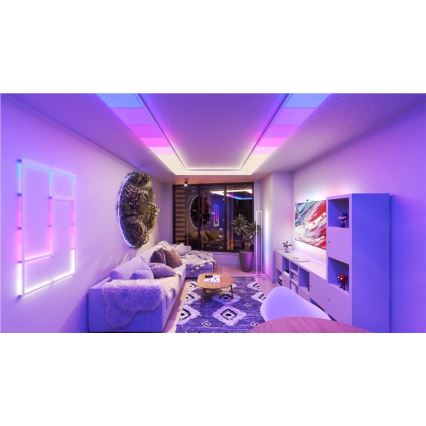 Nanoleaf - KIT 3x LED RGBW Plafonnier dimmable SKYLIGHT 1xLED/18W/230V + 2xLED/16W/230V 2700-6500K Wi-Fi