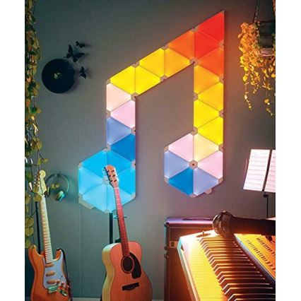 Nanoleaf - SET 9x Panneau dimmable LED RGB RHYTHM LED/2W/230V Wi-Fi