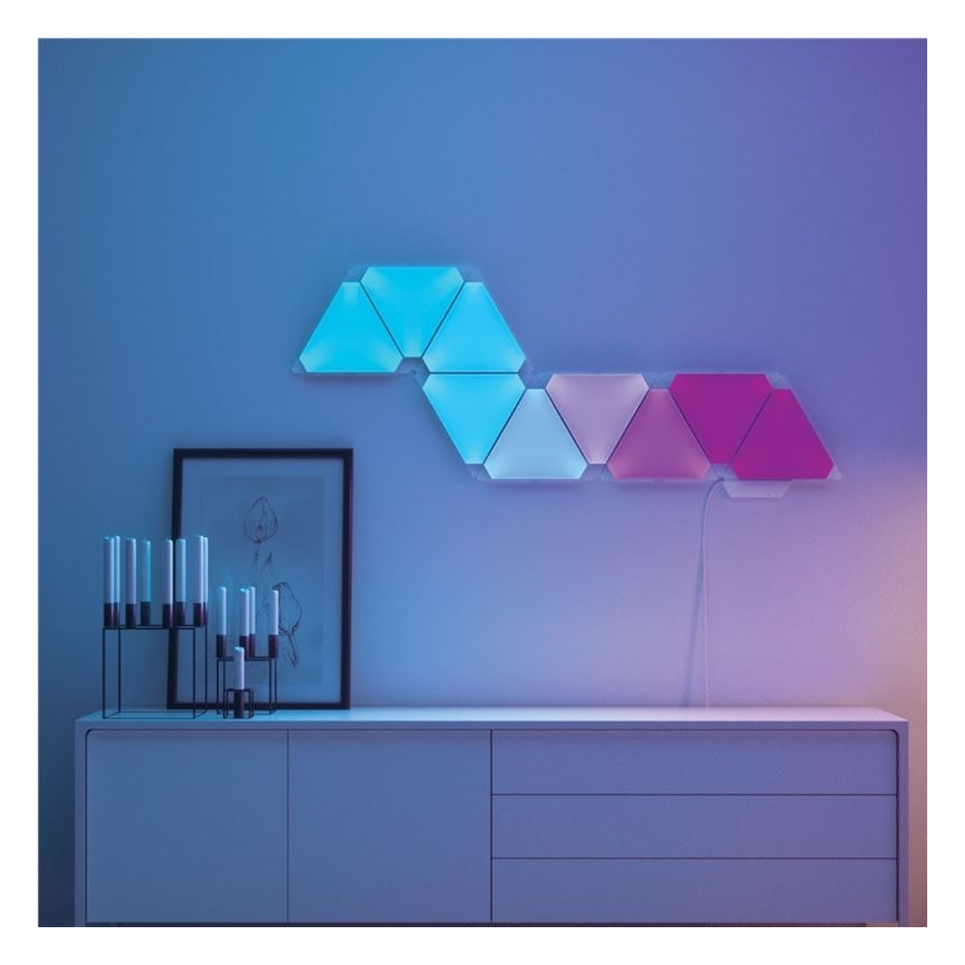 Nanoleaf - SET 15x Panneau dimmable LED RGB RHYTHM LED/2W/230V Wi-Fi