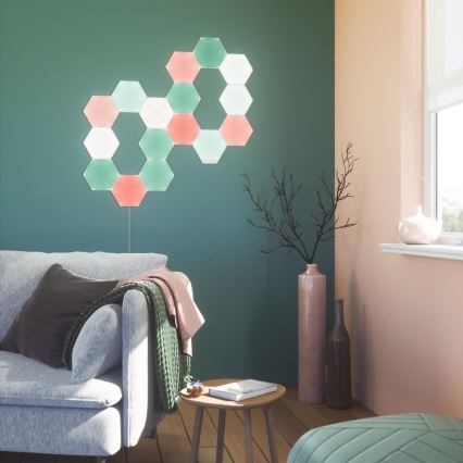 Nanoleaf - SET 3x Panneau dimmable LED RGB SHAPES HEXAGONS LED/2W/230V Wi-Fi