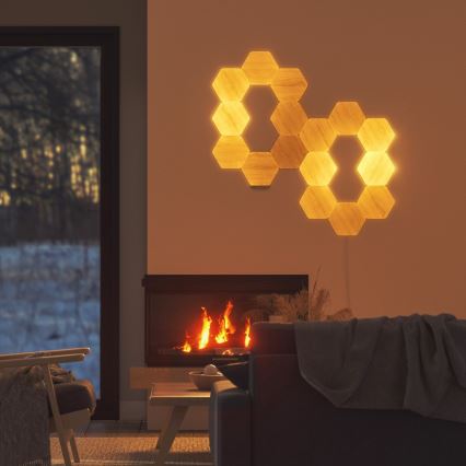 Nanoleaf - LOT x13 Panneau à intensité variable LED HEXAGONS LED/2W/230V Wi-Fi