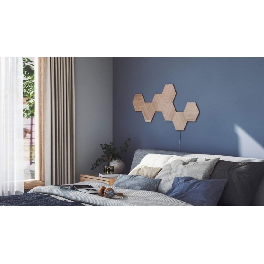 Nanoleaf - LOT 7x Panneau à intensité variable LED HEXAGONS LED/2W/230V Wi-Fi