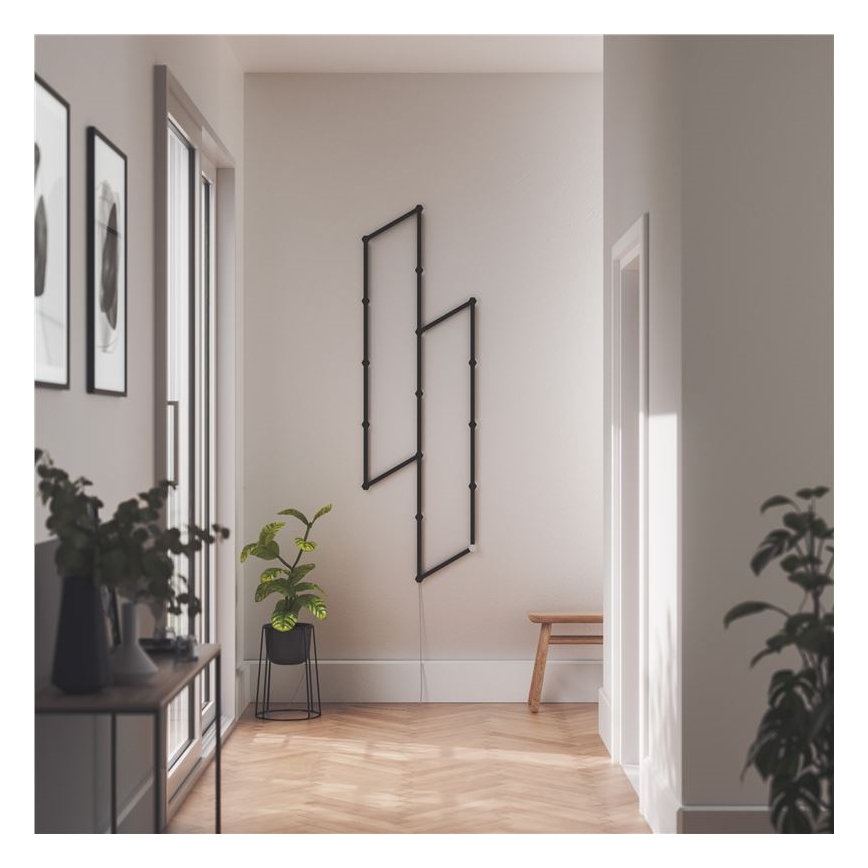 Nanoleaf - Lot x9 cache-rail LINES noir mat