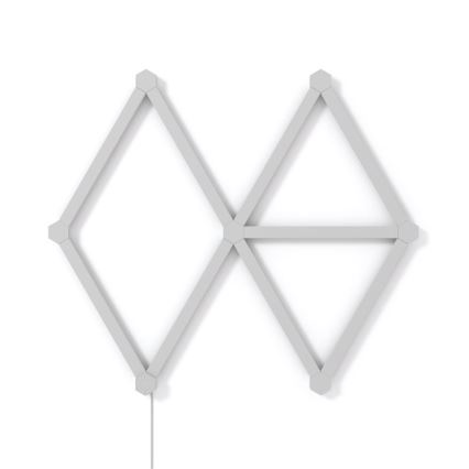 Nanoleaf NL59-K-0002LW-9PK-EU-LOT x9 Rail à intensité LED RGBW LINES 1200 K-6000 K Wi-Fi