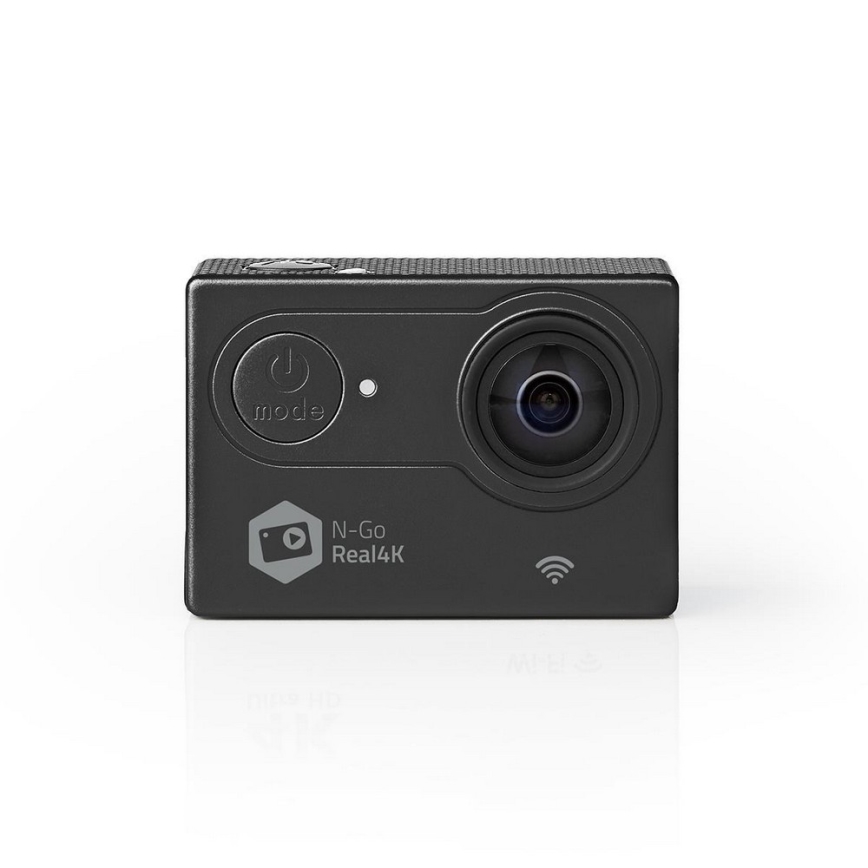 Caméra de sport avec boîtier étanche 4K Ultra HD/WiFi/2 FTF 16MP