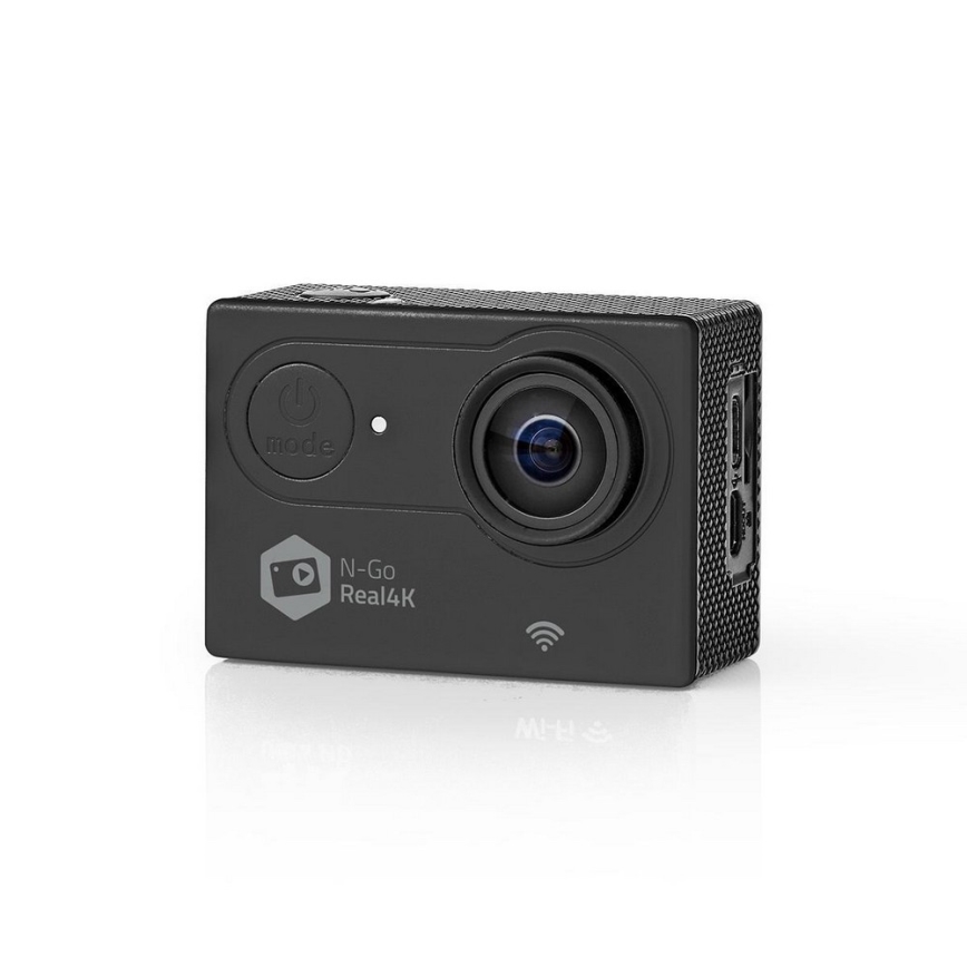 Caméra de sport avec boîtier étanche 4K Ultra HD/WiFi/2 FTF 16MP