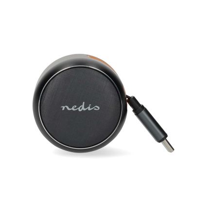 Chargeur de voiture compact à câble rétractable Power Delivery 30 W — 2xUSB-C + 1xUSB-A