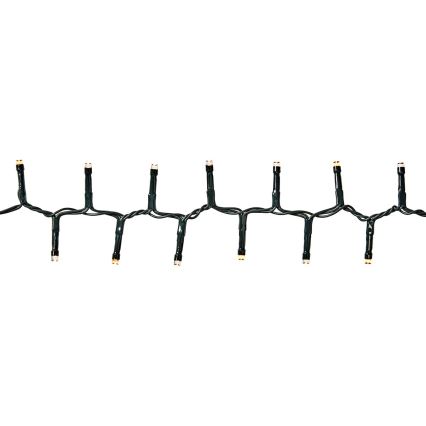 Guirlande lumineuse LED d'extérieur — 560 LED, 7 fonctions, 14 m, IP44, blanc chaud