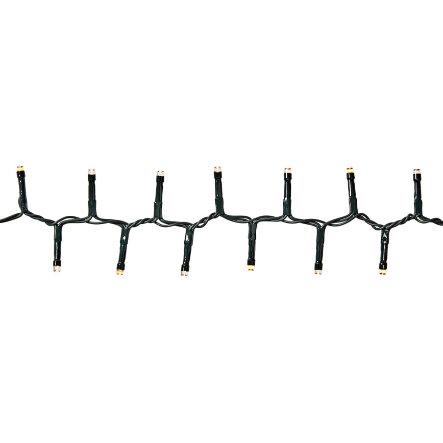 Guirlande LED d'extérieur 700xLED/7 fonctions 17m IP44 blanc chaud