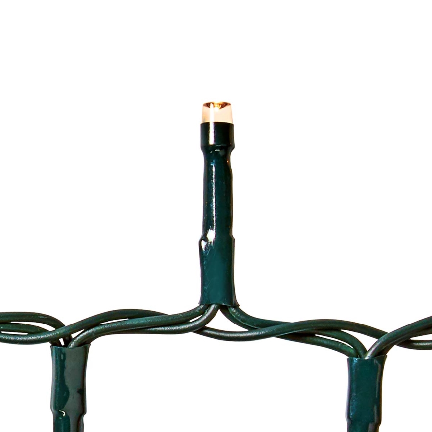 Guirlande LED d'extérieur 700xLED/7 fonctions 17m IP44 blanc chaud