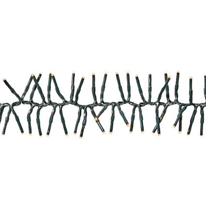 Guirlande lumineuse LED d'extérieur 1512 LED / 7 fonctions, 14 m, IP44, blanc chaud