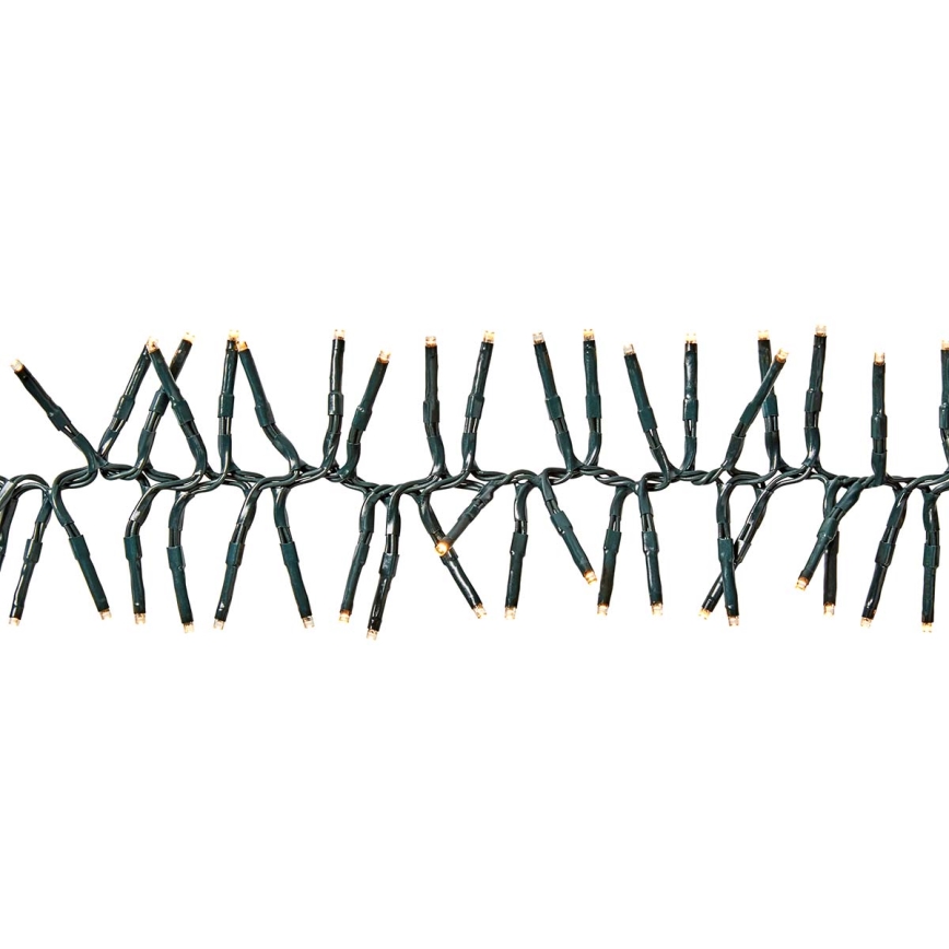 Guirlande lumineuse LED d'extérieur 1512 LED / 7 fonctions, 14 m, IP44, blanc chaud