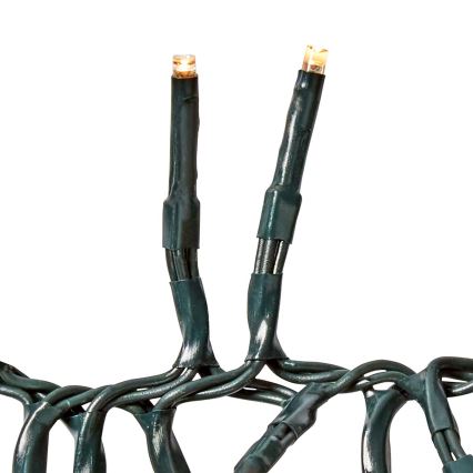 Guirlande LED d'extérieur 768 LED, 7 fonctions, 8,6 m, IP44, blanc chaud