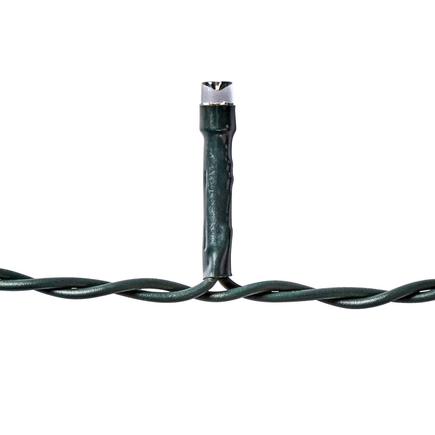 Rideau lumineux LED d'extérieur 180xLED/7 fonctions 10,9m IP44 blanc chaud