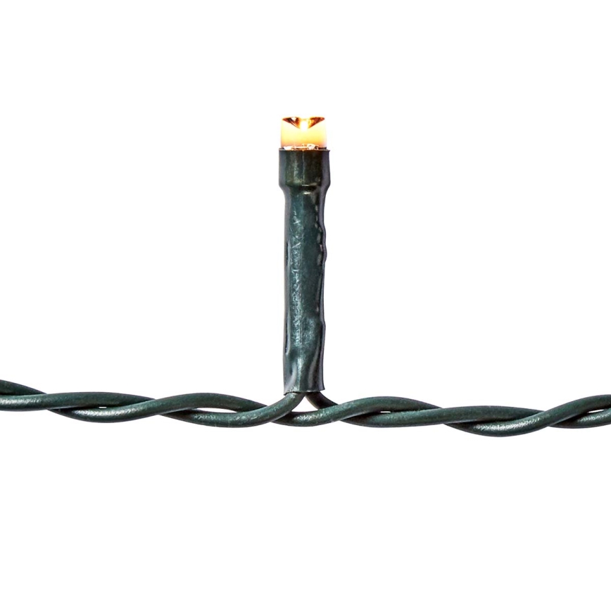 Rideau de Noël d'extérieur LED 360xLED/7 fonctions 14m IP44 blanc chaud