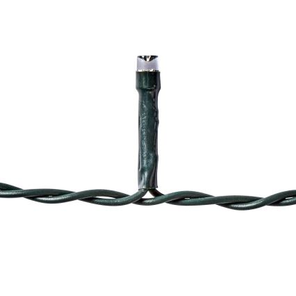 LED Rideau lumineux d'extérieur 360xLED/7 fonctions 14m IP44 blanc chaud