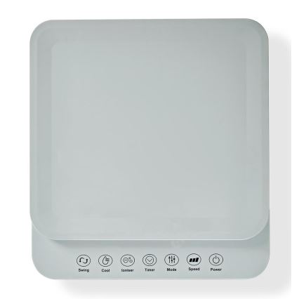 Rafraîchisseur d'air 65W/230V blanc + télécommande
