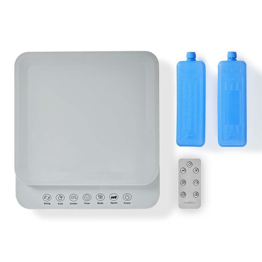 Rafraîchisseur d'air 65W/230V blanc + télécommande