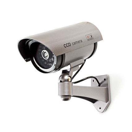 LED Fausse caméra de surveillance 2xAA IP44