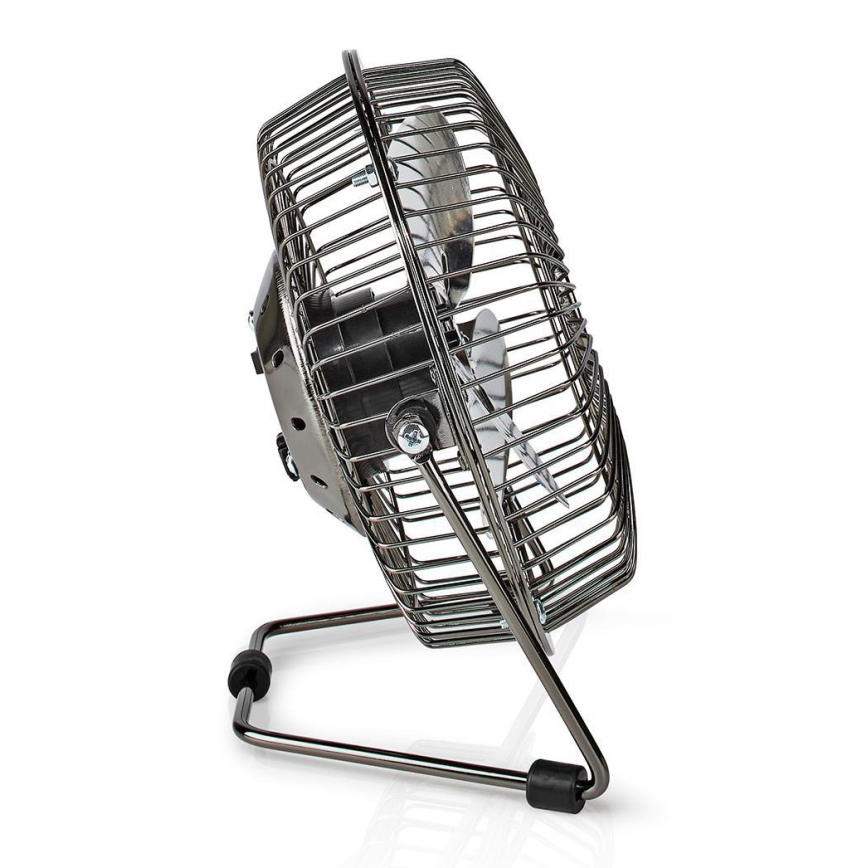 Ventilateur de table 3W/USB 15 cm anthracite