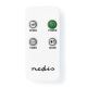 Nedis - Ventilateur sur pied 40W/230V blanc + télécommande