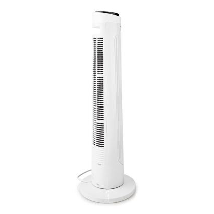 Ventilateur colonne 50W/230V blanc + Télécommande