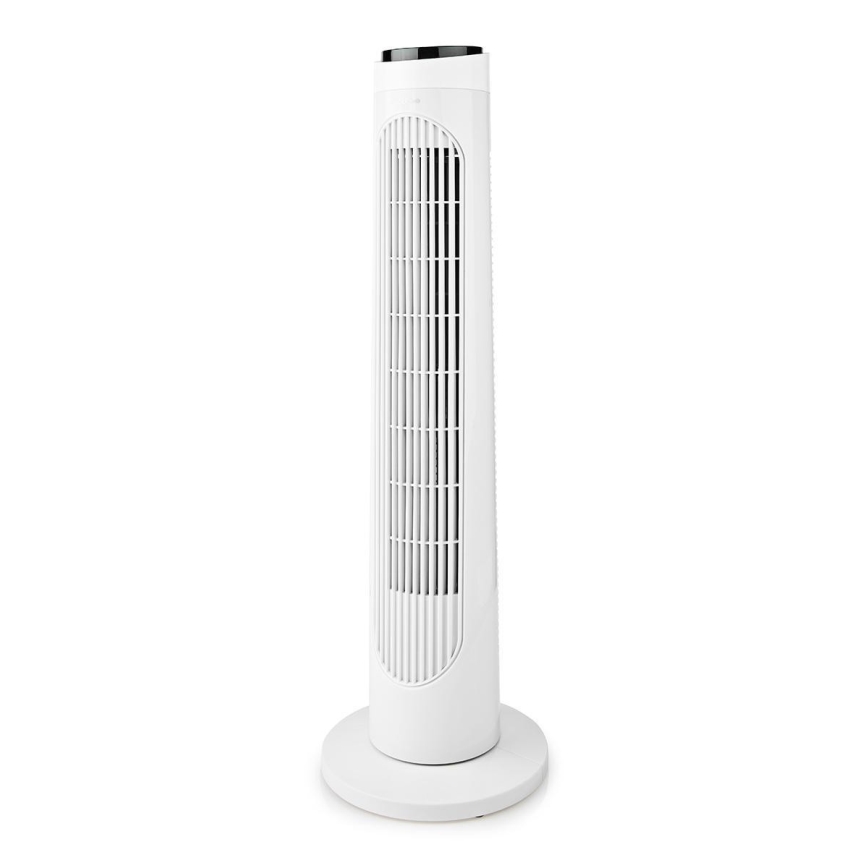 Ventilateur colonne 50W/230V blanc + Télécommande