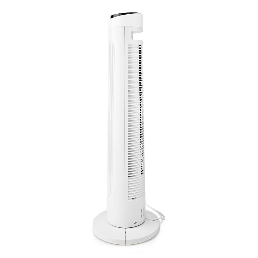 Ventilateur colonne 50W/230V blanc + Télécommande
