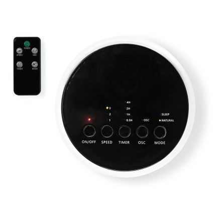 Ventilateur colonne 50W/230V blanc + Télécommande