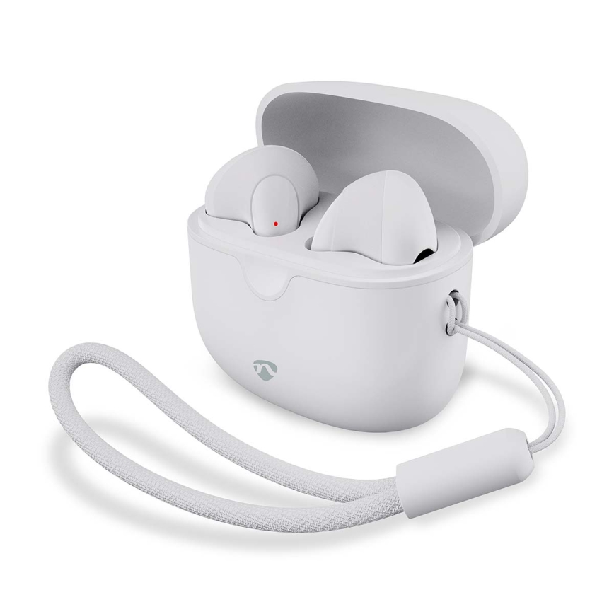 Écouteurs sans fil 250 mAh + 2x 30 mAh blancs
