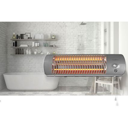 Chauffage de salle de bain 600/1200W/230V IPX4