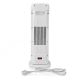 Ventilateur avec un élément chauffant en céramique Smartlife 400/2000W/230V Wi-Fi Tuya + télécommande