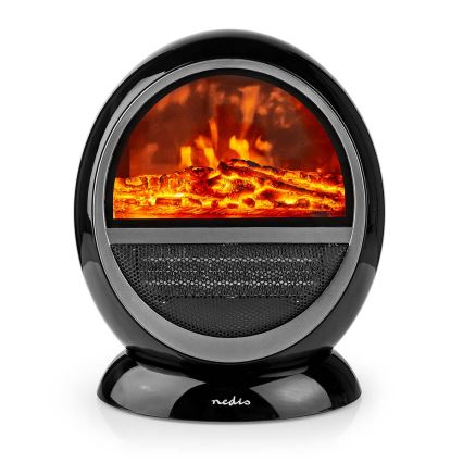 Ventilateur avec élément chauffant en céramique 1000/1500W/230V noir