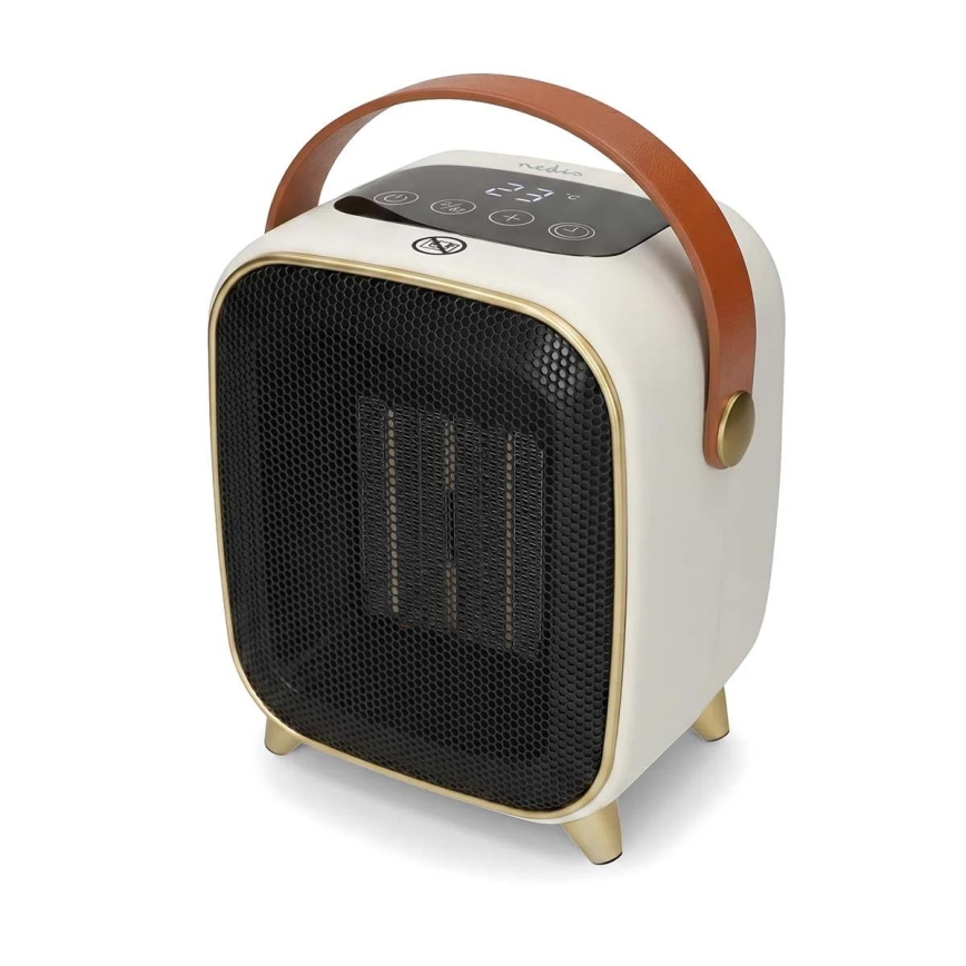 Ventilateur avec élément chauffant et écran LED 900/1200W/230V