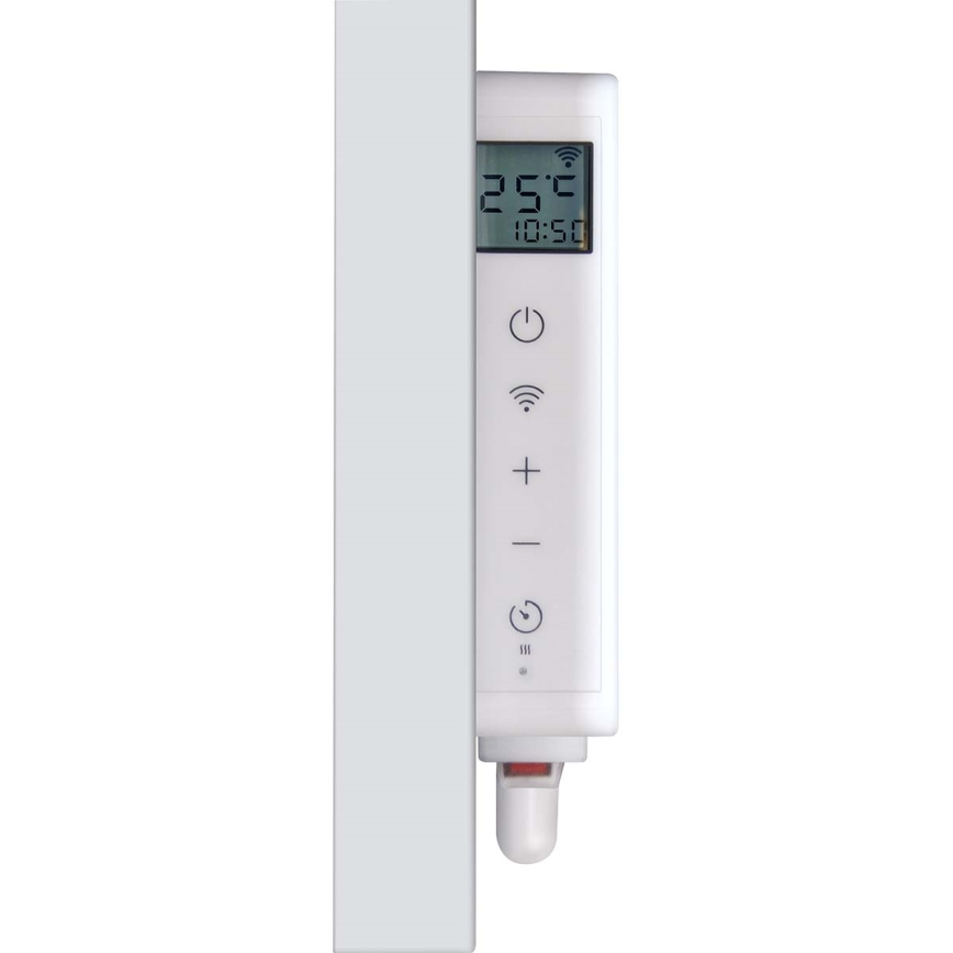 Panneau chauffant infrarouge 700W/230V 120x62 cm IP44 Wi-Fi Tuya + télécommande