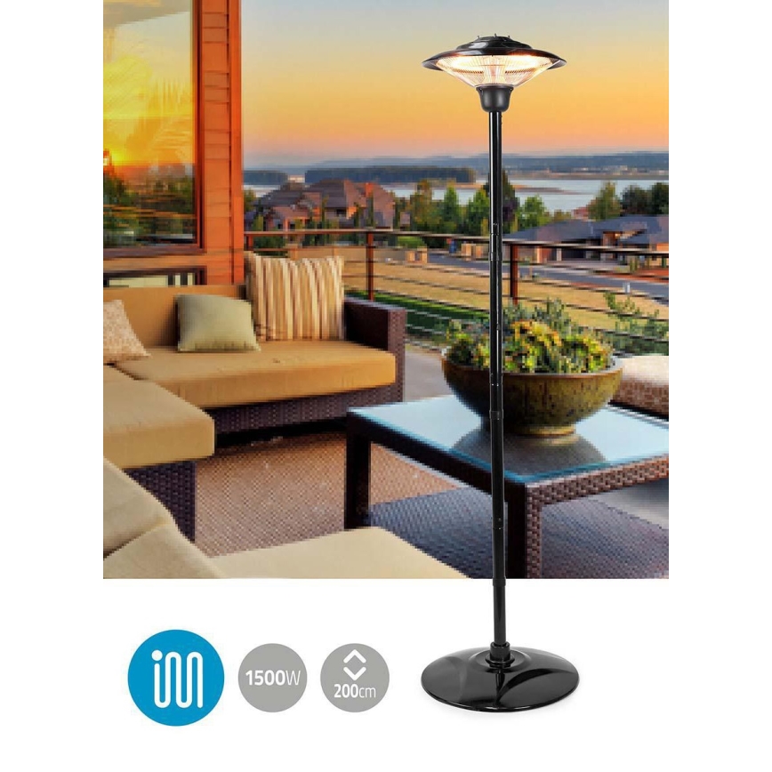 Chauffage infrarouge de terrasse 200 cm 1500W/230V IP34