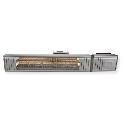 Élément chauffant électrique extérieur 2000 W/230 V IP65 + Télécommande