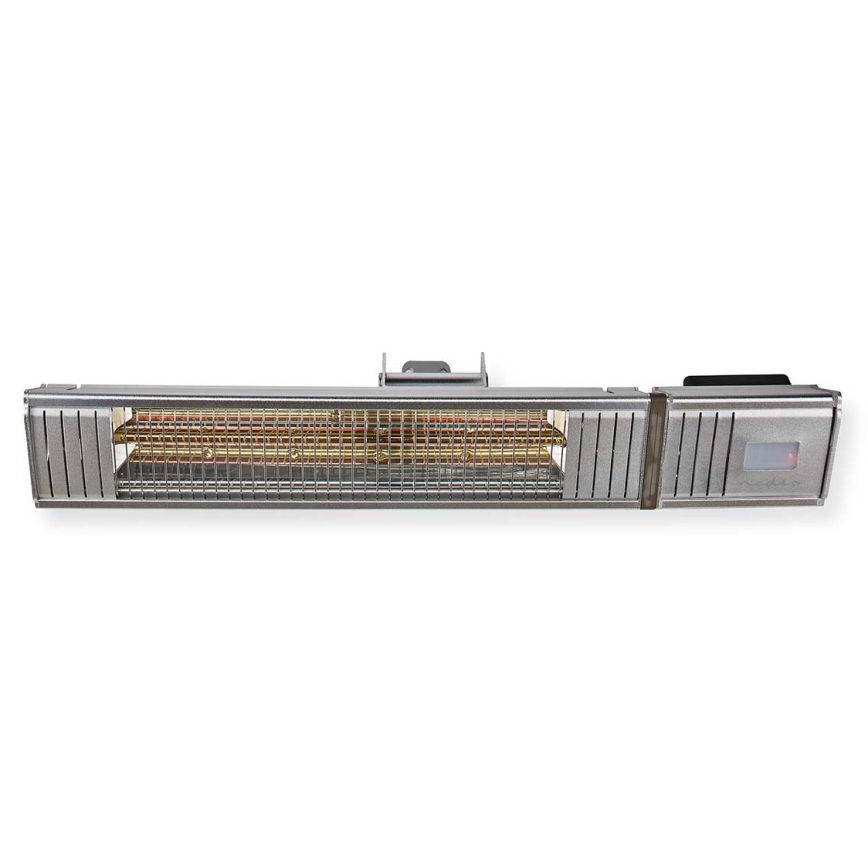 Élément chauffant électrique extérieur 2000 W/230 V IP65 + Télécommande