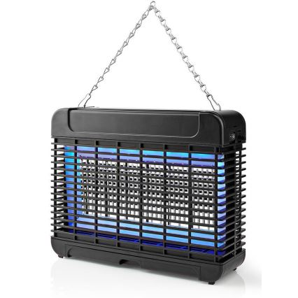Nedis INKI112CBK16 - Piège électrique pour insectes LED UV-A/11W/230V 150 m²