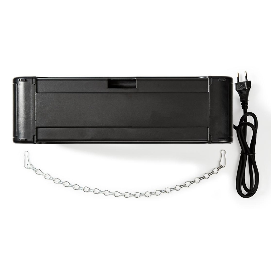 Nedis INKI112CBK16 - Piège électrique pour insectes LED UV-A/11W/230V 150 m²