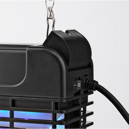 Nedis INKI112CBK16 - Piège électrique pour insectes LED UV-A/11W/230V 150 m²