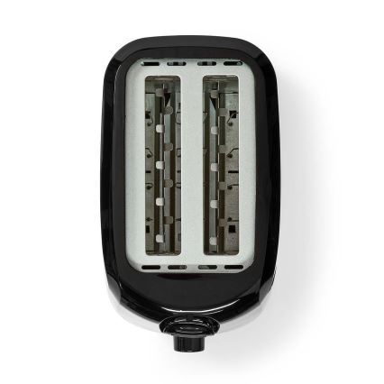 Grille-pain avec deux emplacements 700W/230V noir