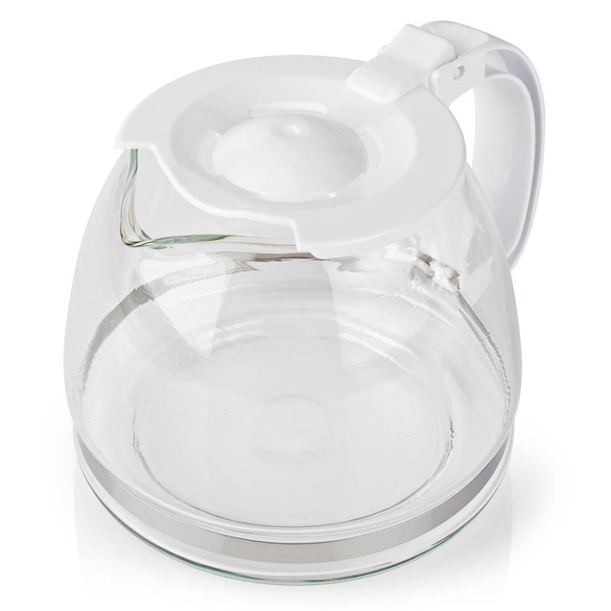 Cafetière à filtre 1,25 l avec fonction de maintien de la température blanc