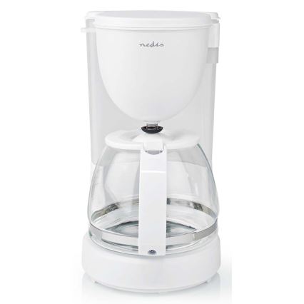 Cafetière à filtre 1,25 l avec fonction de maintien de la température blanc