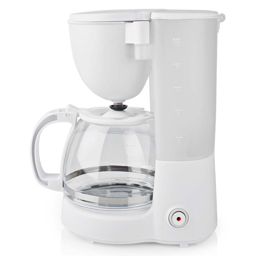 Cafetière à filtre 1,25 l avec fonction de maintien de la température blanc